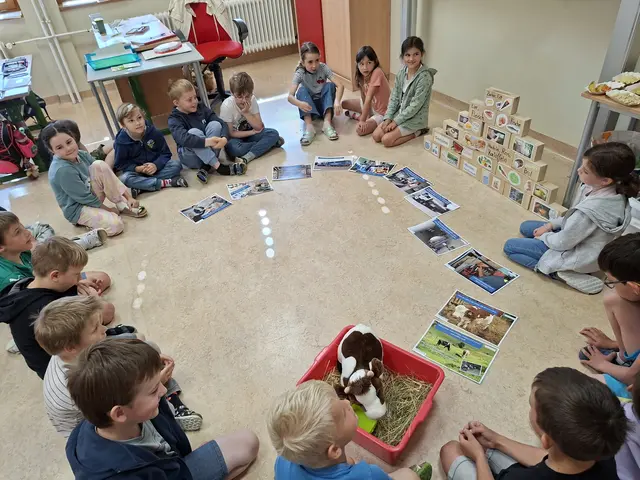 Schulaktionstag vermittelte Wissen über regionale Lebensmittel, Tierhaltung und gesunde Ernährung auf praktische und spielerische Weise.
 | Foto: Die Bäuerinnen Gresten