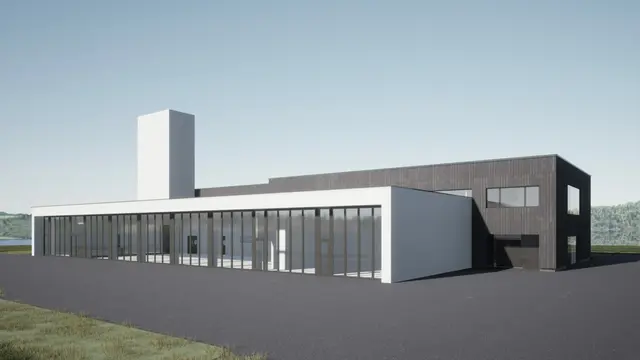 So soll das Einsatzzentrum in Oetz nach der Fertigstellung aussehen. | Foto: Archiv