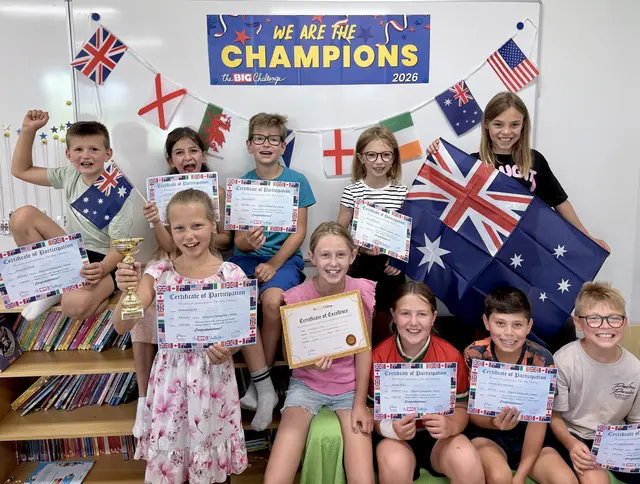 Toller Erfolg am größten Englischwettbewerb Europas, „The Big Challenge“ für die Volksschule Haimingerberg. | Foto: VS Haimingerberg