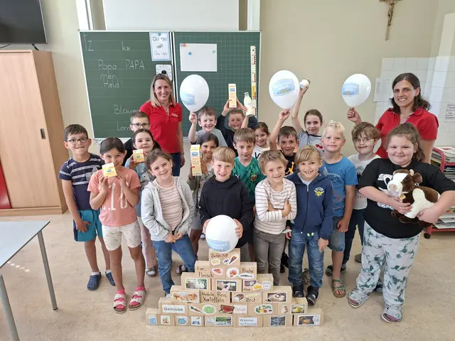 Schulaktionstag vermittelte Wissen über regionale Lebensmittel, Tierhaltung und gesunde Ernährung auf praktische und spielerische Weise.
 | Foto: Die Bäuerinnen Gresten