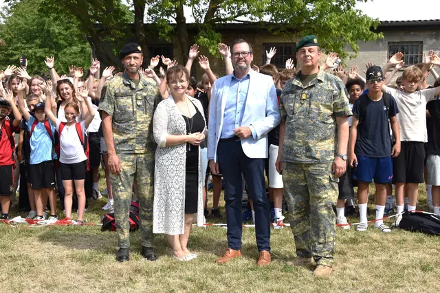 Hermann Bachl begrüßte Brigitte Ribisch, Dietmar Hudsky und Georg Härtinger 