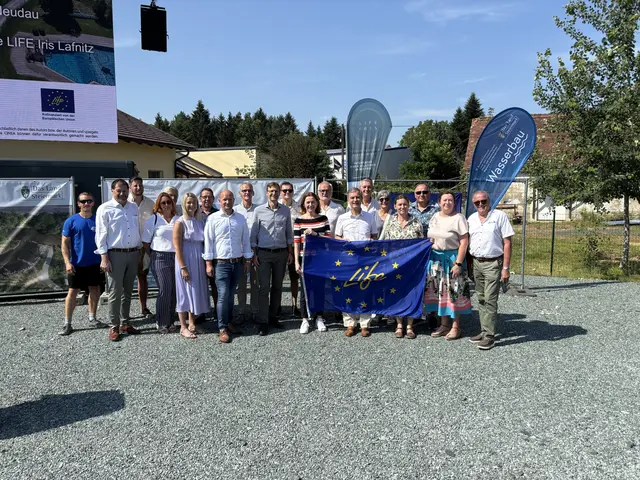 Feierliche Eröffnung des Hochwasserschutzes in Neudau | Foto: MeinBezirk