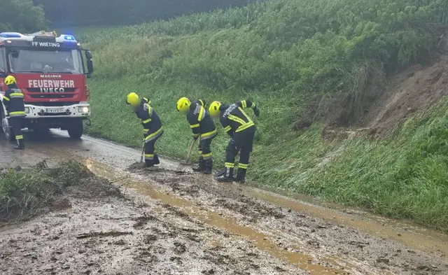 Erneut standen zahlreiche Kärntner Feuerwehren aufgrund eines Unwetters im Einsatz. | Foto: Freiwillige Feuerwehr Wieting