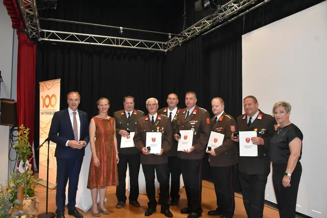 Die Stadtgemeinde Mattersburg lud zur feierlichen Festsitzung in die Bauernmühle.  | Foto: Julia Lirsch/MeinBezirk