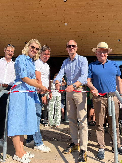 Zu den Ehrengästen der Eröffnung zählten Bürgermeister Johannes Anzengruber, Vizebürgermeisterin Elly Mayr, Stadtrat Markus Stoll sowie Christian Untermair (ASVÖ) | Foto: TC Igls