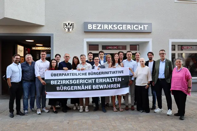 Alle Fraktionen des Telfer Gemeinderats bekennen sich geschlossen zum Erhalt des Bezirksgerichts Telfs. | Foto: MG Telfs/Pichler