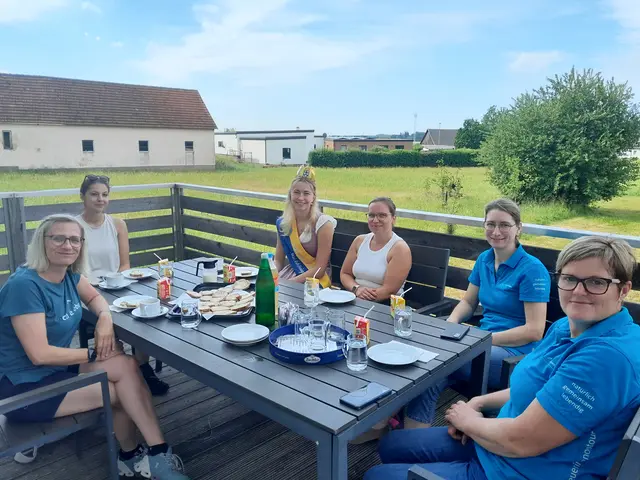 Bei der Jause | Foto: VS Vitis