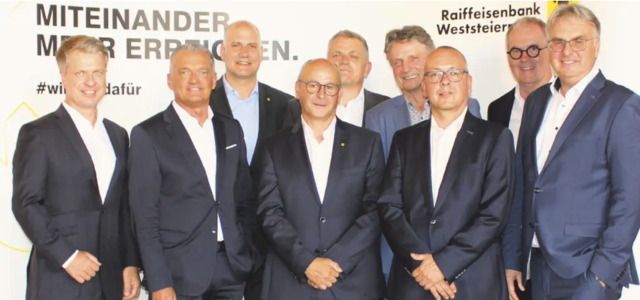 Vorstand und Aufsichtsrat der Raiffeisenbank Weststeiermark präsentierten eine positive Bilanz für 2025. | Foto: Raiffeisenbank Weststeiermark
