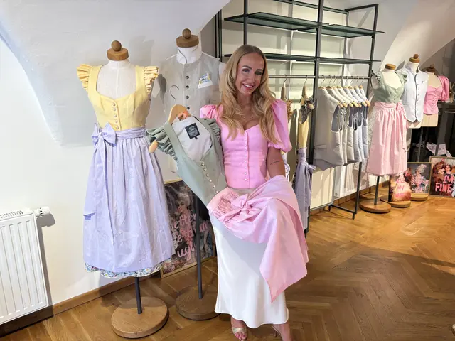 Michelle Miggitsch in ihrem Pop-up-Store im ehemaligen Gössl-Geschäft. | Foto: MeinBezirk.at/Chiara Kresse