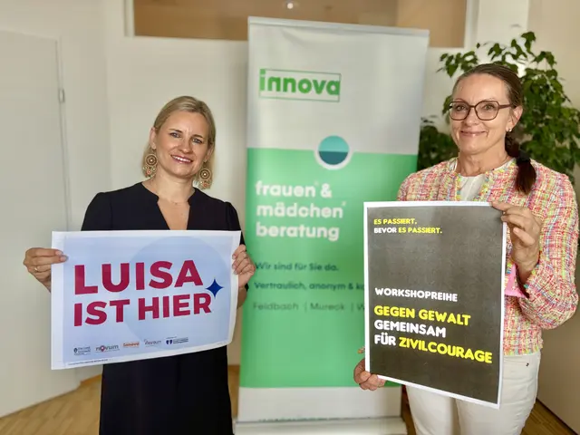 Projektleiterin Bettina Kuplen und die Leiterin der Mädchen- und Frauenservicestelle Innova in Feldbach Ulrike Gärtner möchten Mädchen und Frauen Sicherheit geben. | Foto: MeinBezirk/Gerda Sammer-Schmidt