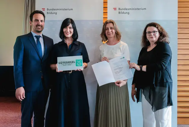 Die Volksschule Bad Schallerbach erhielt das Lesegütesiegel . | Foto: VS Bad Schallerbach