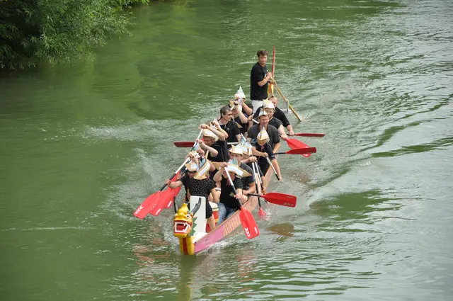 Nach über zehn Jahren veranstaltet der Ruderclub Wels ein Drachenbootrennen im Zuge seines jährlichen Sommerfestes. | Foto: Piber