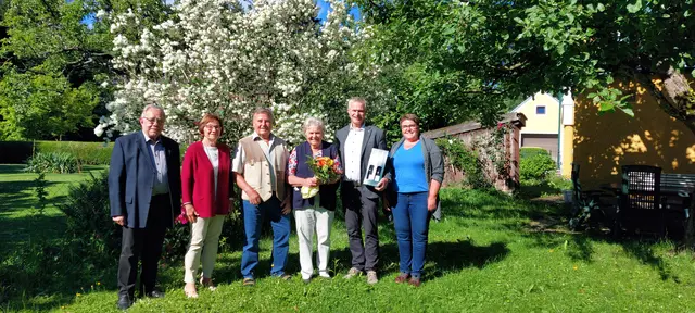 Gratulationen zur Diamantenen Hochzeit in Gresten | Foto: Marktgemeinde Gresten