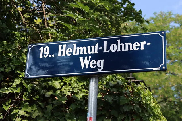 Eigentlich müsste es "Helmuth-Lohner-Weg" heißen.  | Foto: BV19/Ronzoni
