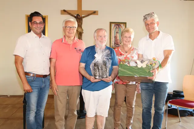 Pottensteins Bürgermeister Daniel Pongratz, Willi Anderl, Walter Mayrhofer, Brigitta Anderl und Christian Hauer | Foto: Manfred Wlasak