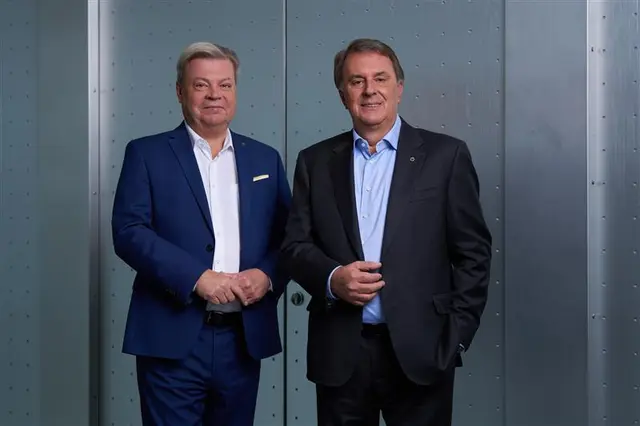 Abgeordneter zum Nationalrat WBNÖ Direktor Harald Servus und WKNÖ Präsident WBNÖ Landesgruppenobmann Wolfgang Ecker. | Foto: WBNOE/Monihart