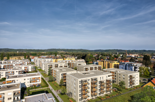 In der Dr.-Blumauer-Straße 20, 22 wird ein bestehendes Wohnquartier um 69 Wohnungen erweitert. | Foto: hat-vis/free Dimension