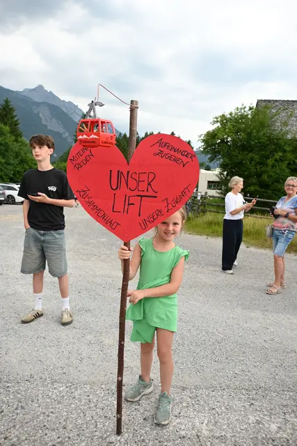 Ein Herz für unseren Lift. | Foto: Josef Wind