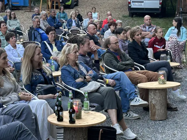 Unterhaltsamer Abend mit Romeo Kaltenbrunner. | Foto: Josef Lumetsberger