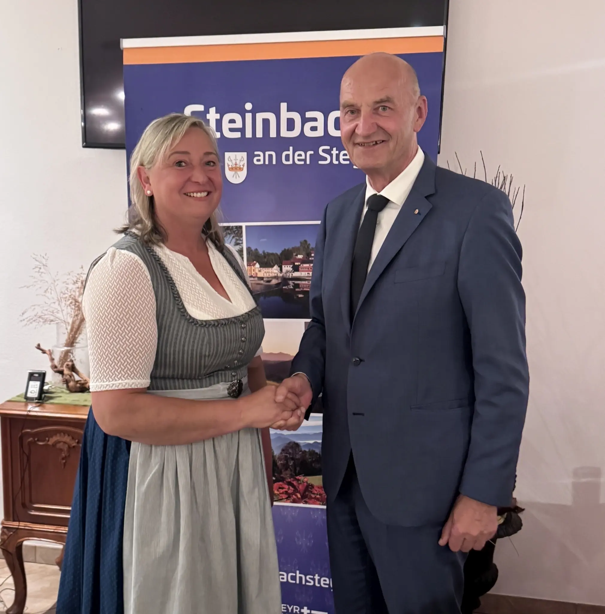 Steyrtal: New Mayor in Steinbach - | Kirchdorf