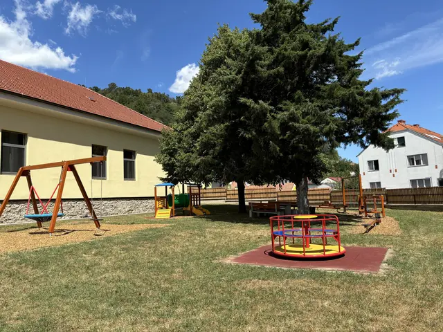 Am neuen Spielplatz findet man insgesamt sieben Spielgeräte.  | Foto: MeinBezirk/Barbara Babonitsch-Diewald