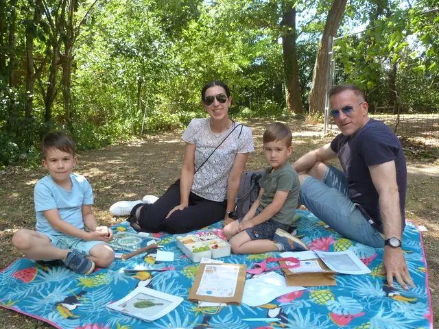 Ein Picknick im Freien, mit jeder Menge Bastelspaß! | Foto: Vanessa Wittmann