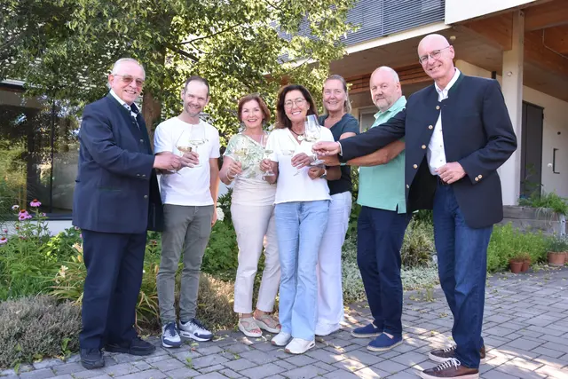 Obmann Herr Wolfgang Payrich, Tom Dockner, Christa Habitzl, Anni Blauensteiner, Jutta Habersberger, Roman Raus, Gerhard Habitzl | Foto: Michaela Müller