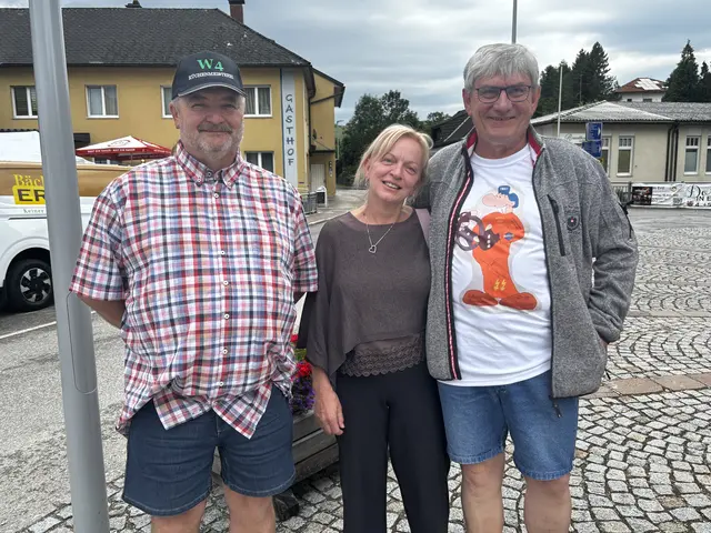 Wolfgang Ertl aus dem Waldviertel, Michaela Hinterramsleitner und Ludwig Schönegger. | Foto: Dietl-Schuller