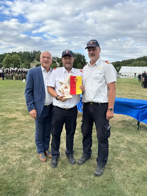 Dank ging an die Gastgeberfeuerwehr Olbendorf. | Foto: Landesfeuerwehrkommando