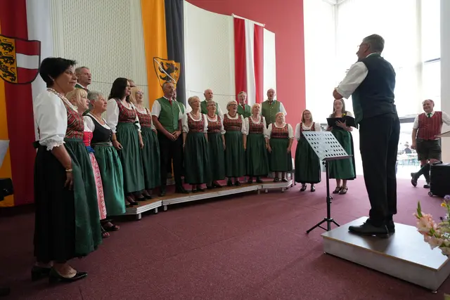 MGV und Frauenchör St. Margarethen.