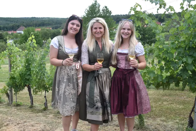 Das Kellergassenfest lockte bei herrlichem Wetter und ausgezeichneten Weinen auf den Csaterberg. | Foto: MeinBezirk/Michael Strini