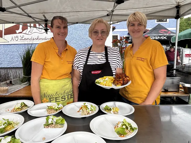 Nicole Zöttl, Rosa und Veronika Großalber. | Foto: Dietl-Schuller