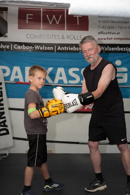Willibald Janezic will auch die Jugendlichen wie Leonard für den Boxsport begeistern. | Foto: Santrucek