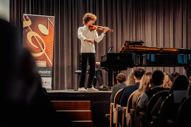 Ehrungsabend im Tiroler Landeskonservatorium für herausragende Leistungen im Schul- und Studienjahr 2025/26. | Foto: Sophie Kary