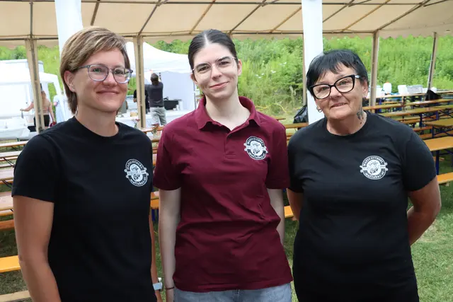 Simone Konatschnig, Johanna Poganitsch und Annemarie Zugwitz | Foto: Christopher Polesnig
