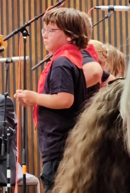 Sänger aus dem Volksschulchor | Foto: Mauthausen Tourismus