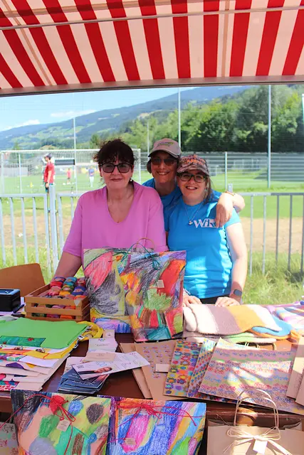 Angelika, Claudia und Rebecca von der W.I.R. gGmbh