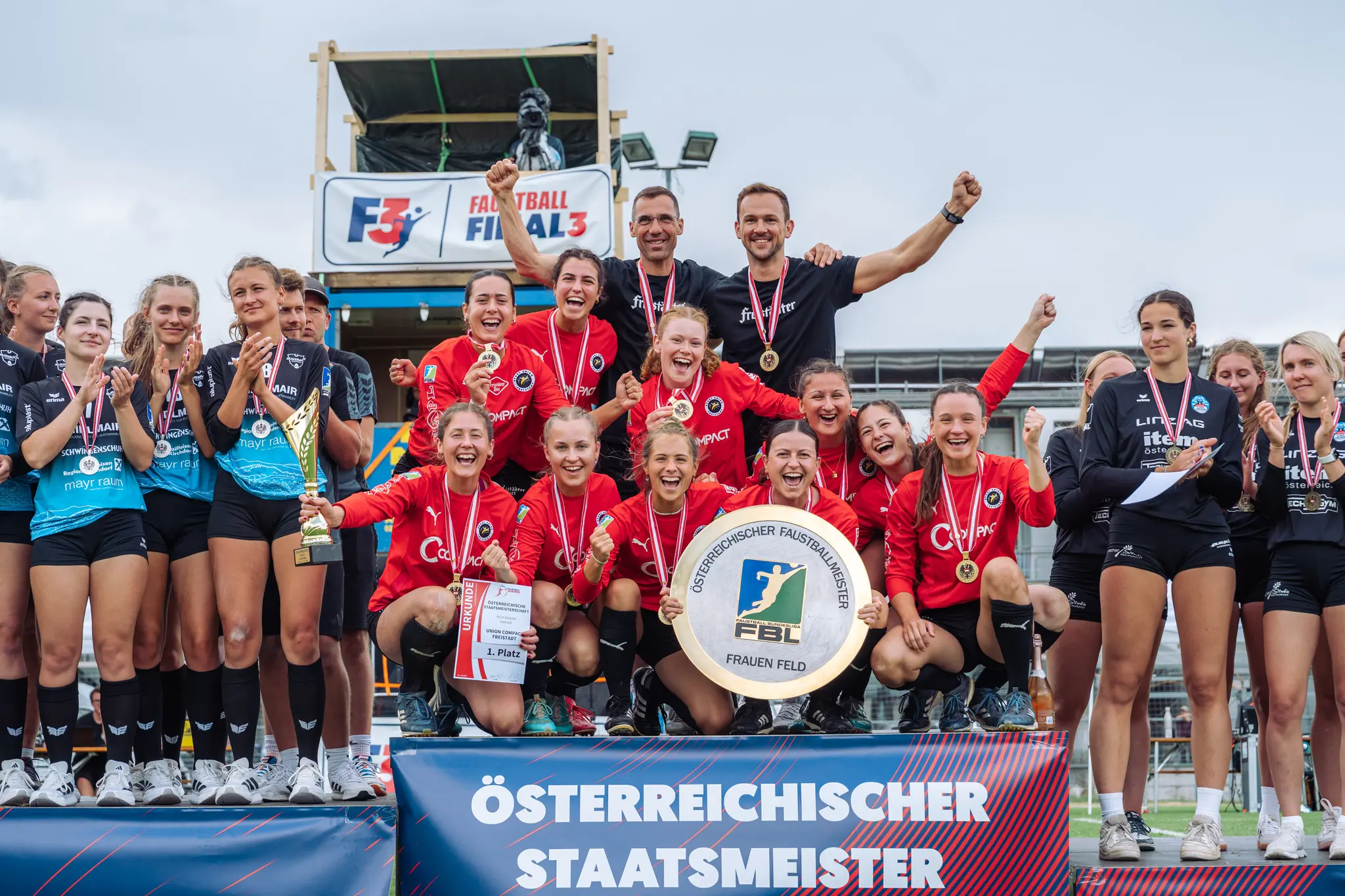 Fistball: Freistadt women fulfill their big title dream - | Freistadt
