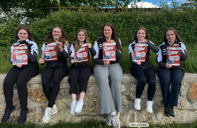 Die Vorfreude auf das zweite Juli-Wochenende ist groß: Melanie Oberreiter, Natalia Tüchler, Selina Wansch, Jana Hinterreiter sowie Johanna und Viktoria Gattringer (v. l.). | Foto: FF Liebenau