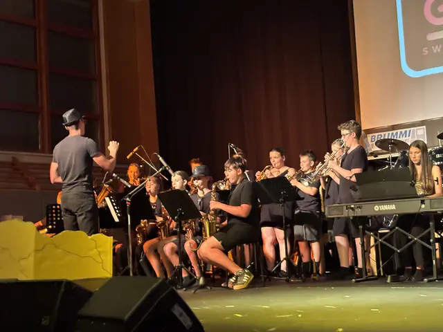 Show der Musikmittelschule Saxen am 2. Juli | Foto: MeinBezirk Perg/Köck