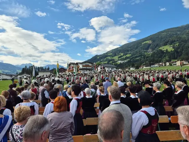 Die Feldmesse war einer der Höhepunkte des Bataillonstreffens.  | Foto: privat