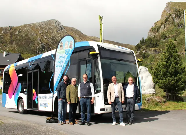Öffentliche Mobilität wird für den Tourismus immer wichtiger, weshalb ab dem 11. Juli ein Bus zwischen Bad Kleinkirchheim, St. Oswald und dem Falkert gratis verkehrt. | Foto: Marlies Glatz/MBN Tourismus