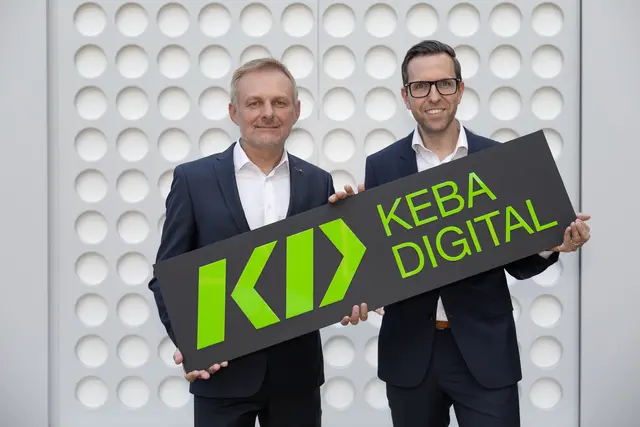 Andreas Schoberleitner, CFO der KEBA Group AG und Christoph Knogler, CEO der KEBA Group AG.