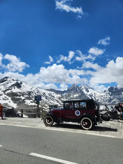 Der Ford meisterte den Anstieg auf den Großglockner mit Bravour. | Foto: Hannes Schmid