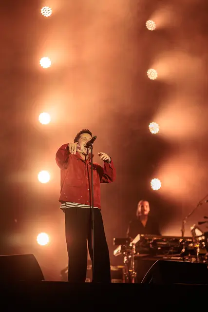 Den Schlusspunkt des diesjährigen Donauinselfests setzte Nico Santos als letzter Headliner des Wochenendes auf der Hauptbühne. | Foto: Alexander Müller