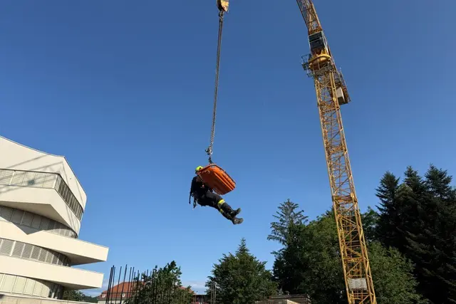 Die Stadtfeuerwehr Leibnitz half bei den Bergungsarbeiten. | Foto: Stadtfeuerwehr Leibnitz