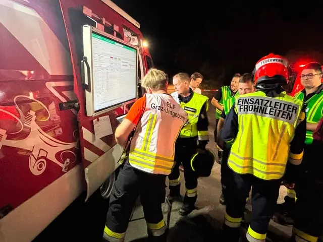 Insgesamt waren 150 Feuerwehr-Einsatzkräfte am Einsatz beteiligt. | Foto: BFVGU
