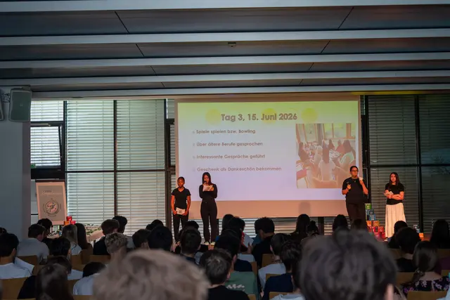 aufregende Präsentation