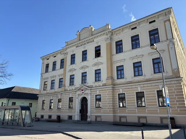 Das Kulturreferat der Stadtgemeinde St. Valentin veranstaltet in Zusammenarbeit „Kinosommer Niederösterreich“ vom 21. bis 23. Juli 2026 das beliebte Openair-Filmfestival im Hof der Volksschule St. Valentin am Hauptplatz.  | Foto: Plank