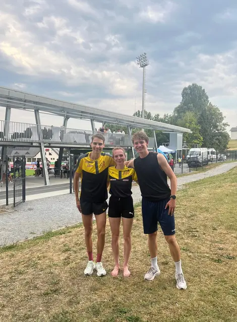 Daniel Karner sowie Lotte und Anton Seiler waren in Novo Mesto erfolgreich. | Foto: KSV-LA